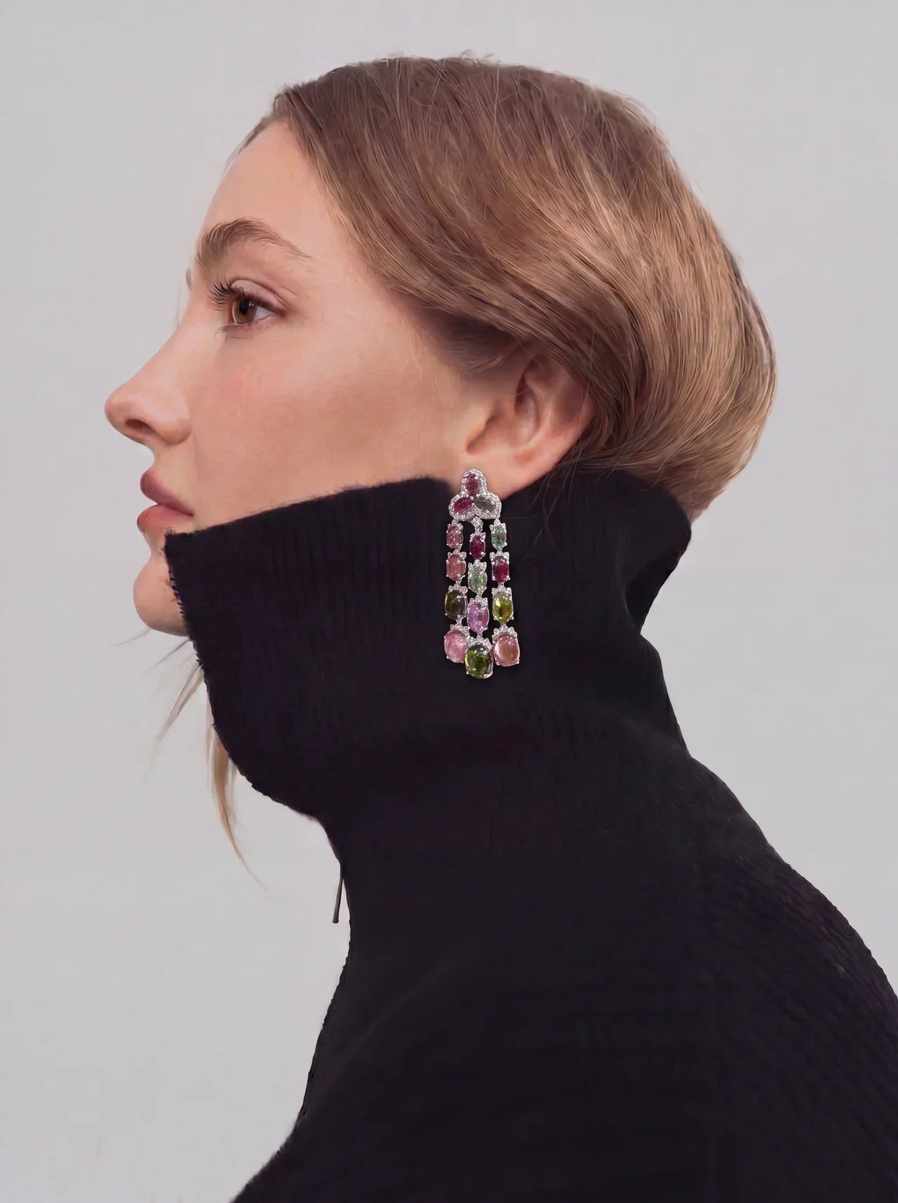 Bratkova fine jewelry with natural diamonds and gemstones, available in Mexico, New York and Cancun.