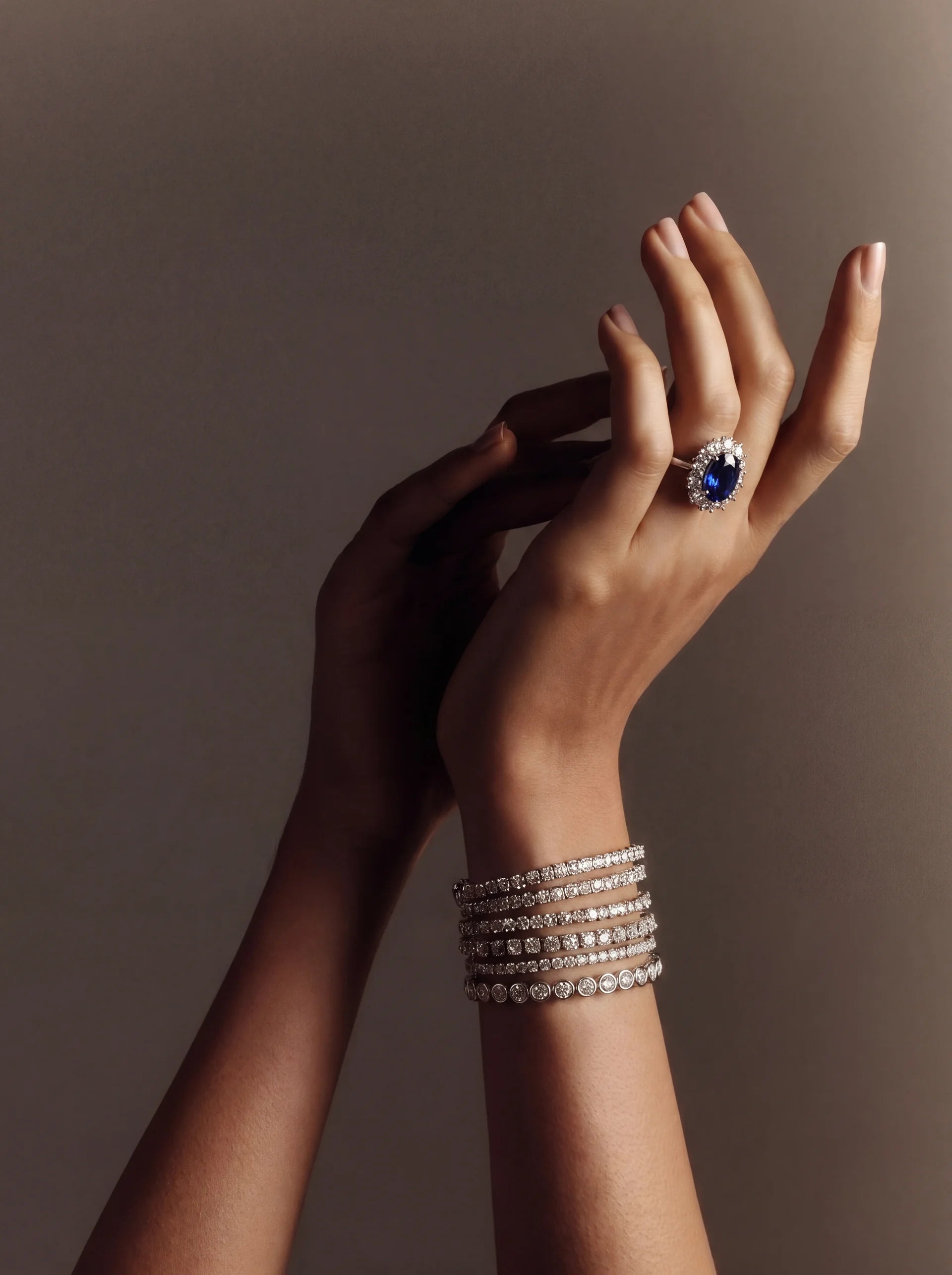 Luxury diamond jewelry by Bratkova, crafted with intention in New York and available in Mexico and Cancun.